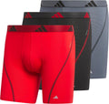 adidas Men's Performance Athletic Mesh Boxer Briefs (Style K421)