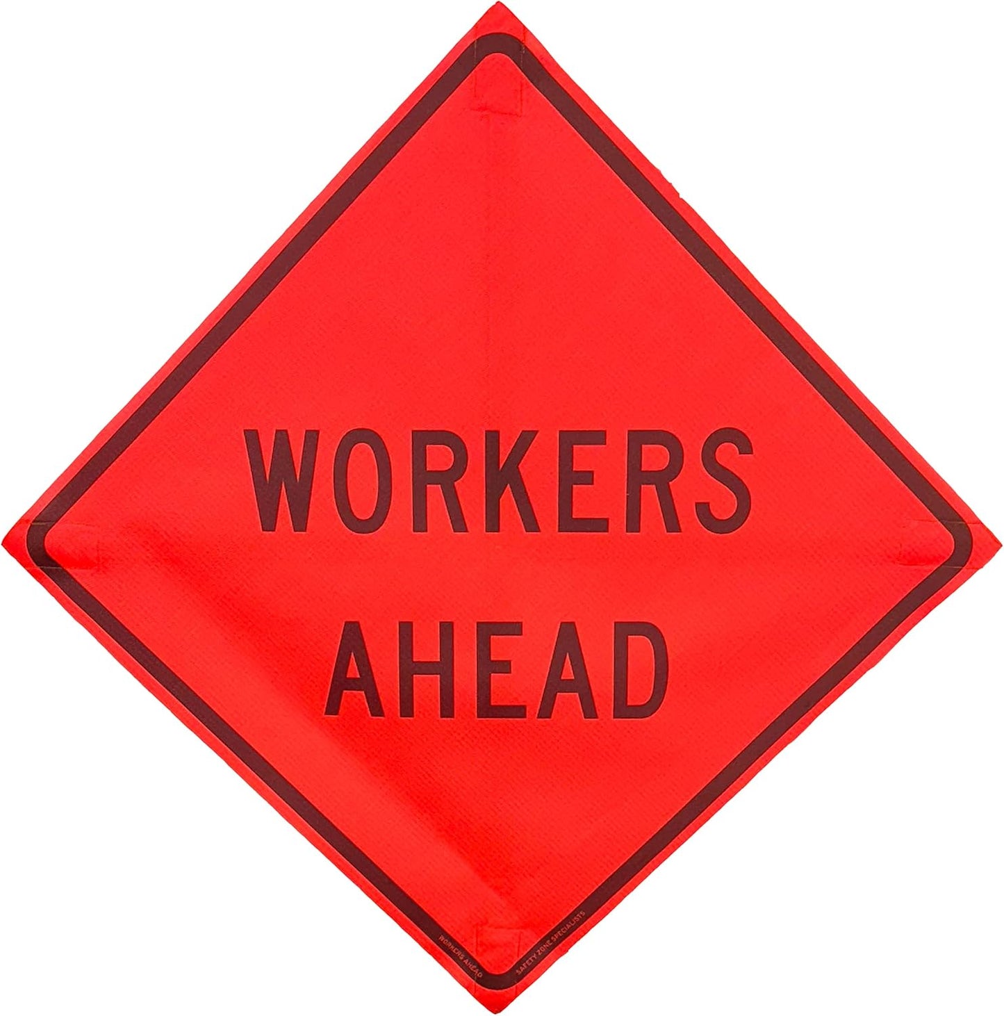 OrangeGear 48 x 48 MUTCD Compliant Safety Mesh Traffic Signs