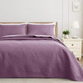 Exclusivo Mezcla Queen Quilt Bedding Set - Lightweight Dusty Lavender