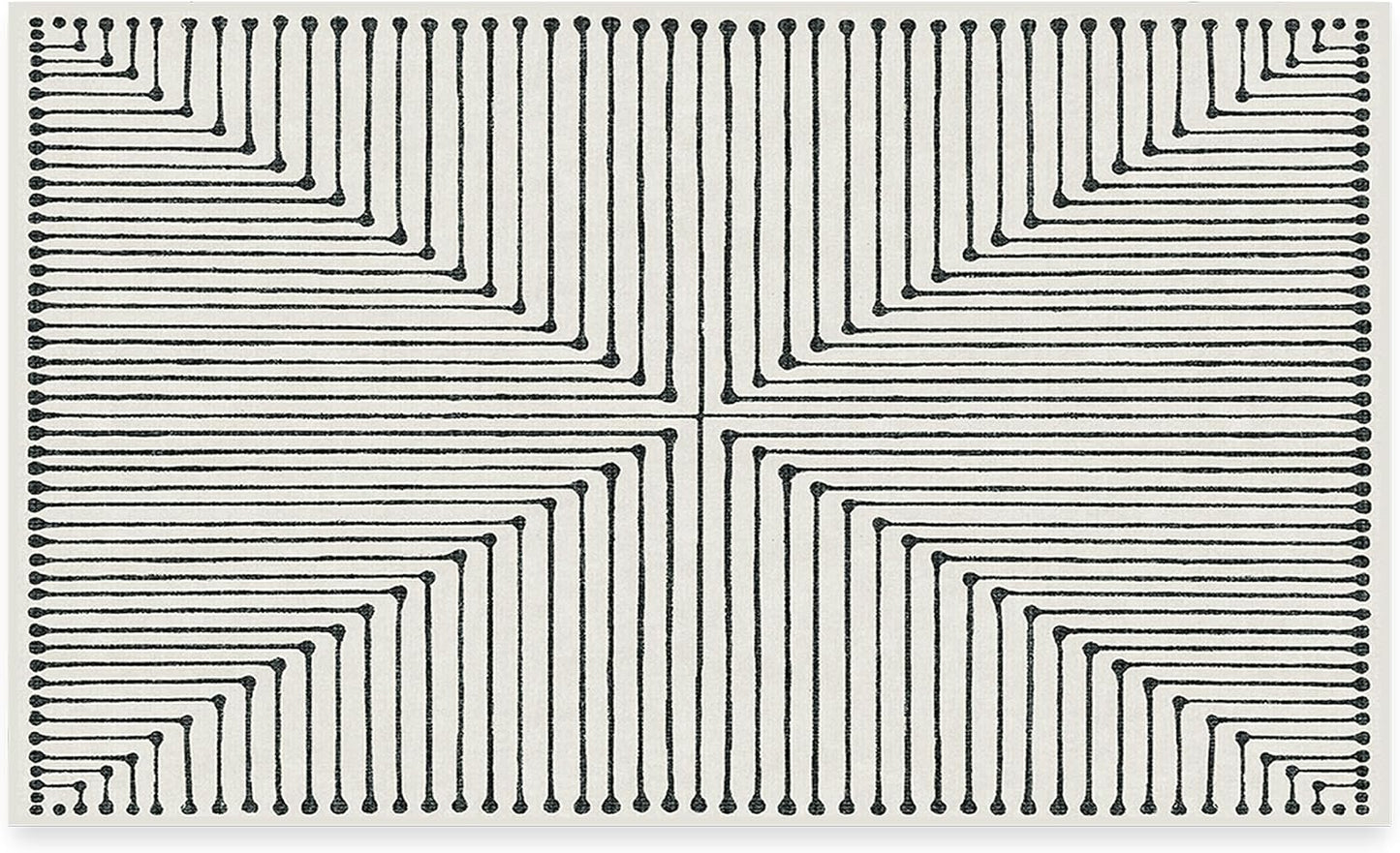 RUGGABLE Machine Washable Modern Area Rug for Stylish Spaces