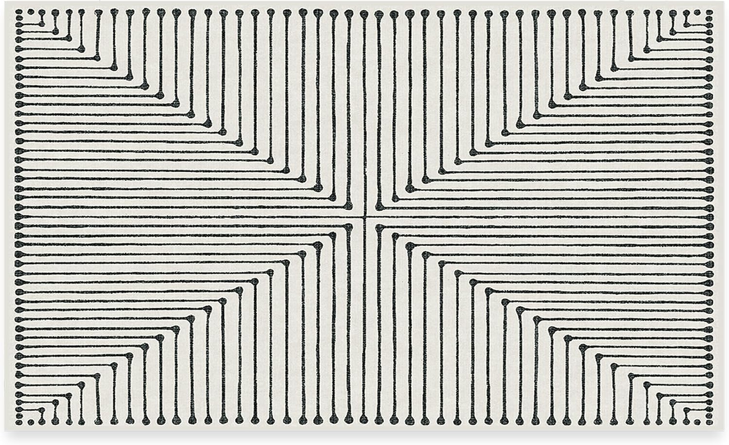 RUGGABLE Machine Washable Modern Area Rug for Stylish Spaces