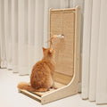 PETKARAY Cat Scratcher L Shape Sisal Pad for Indoor Kitties