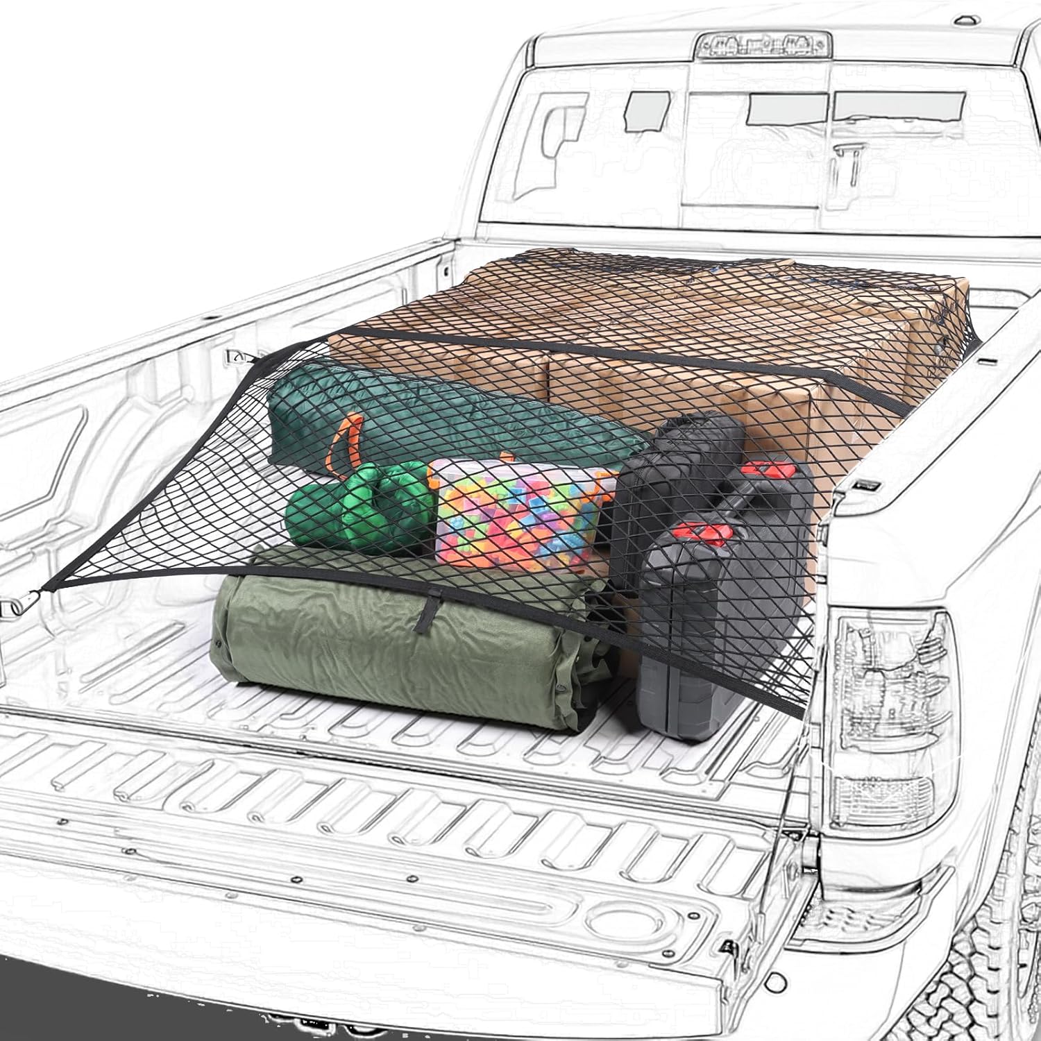 Stretchable Truck Bed Net: Kaishengyuan, Organize Daily Loads