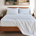 HYPREST 100% Cotton King Sheets - 600 TC Deep Pocket Boho Set