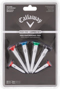 Callaway Plastic Golf Tees - Tee off with confidence!
