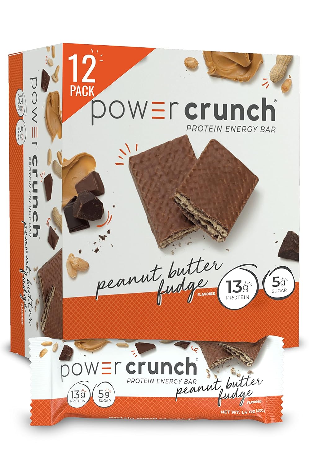 High Protein Peanut Butter Fudge Wafer Bars