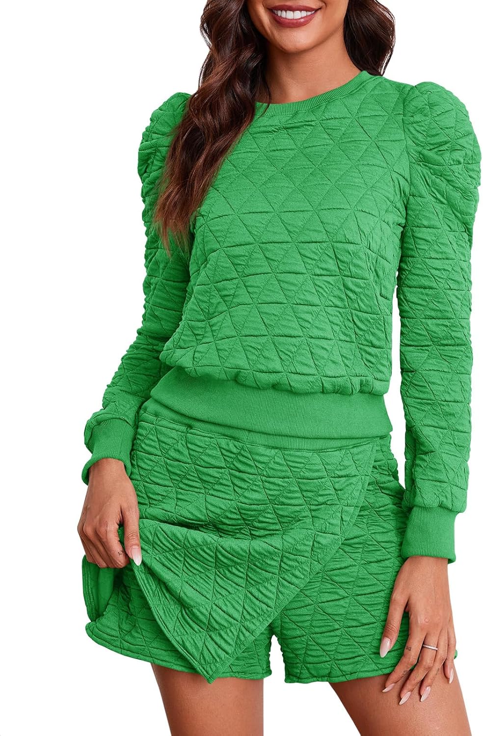 Fisoew Women's 2 Piece Lounge Wear Set for Cozy Comfort