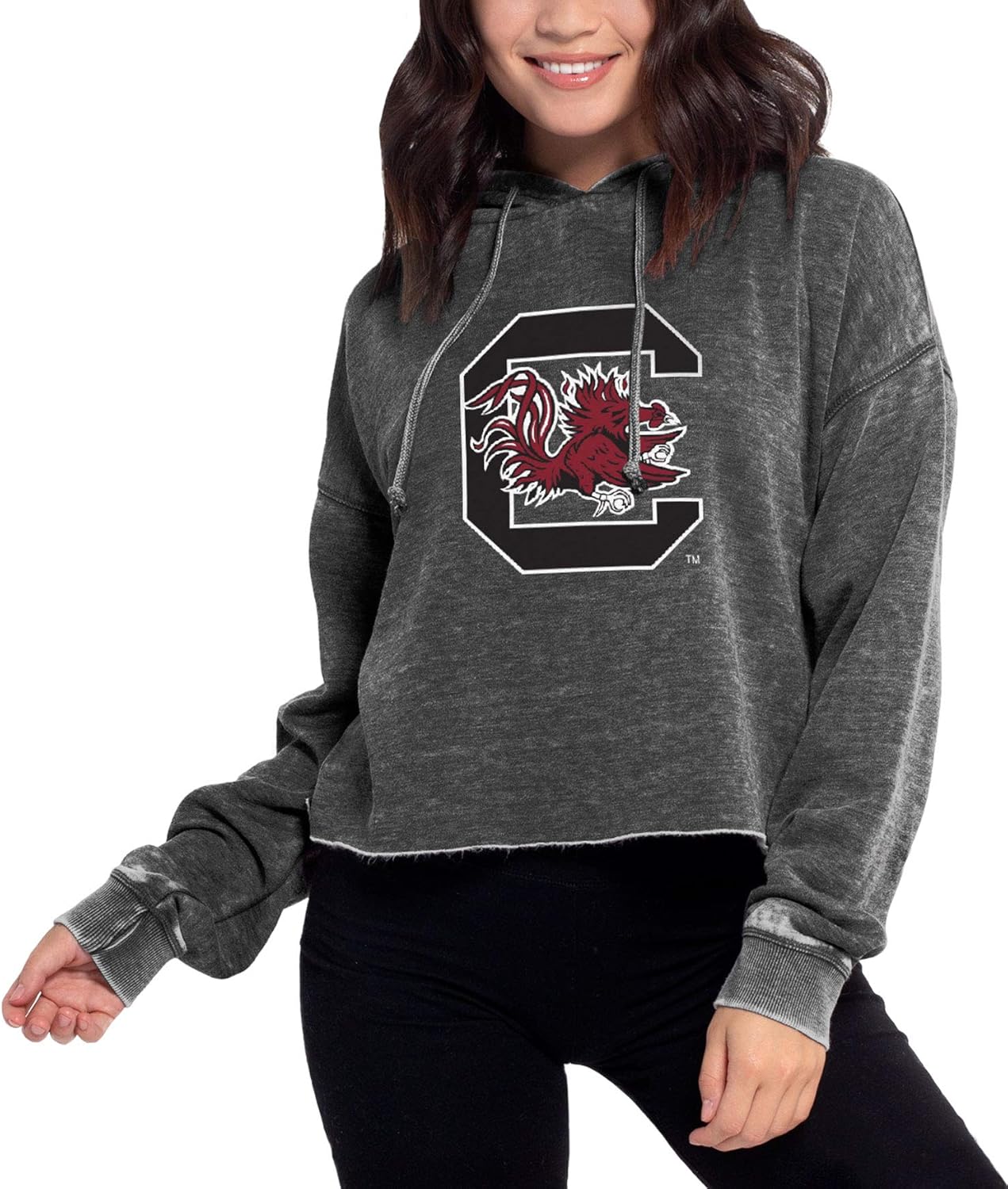 Chicka-d Women's Campus Cropped Hoodie for Stylish Comfort