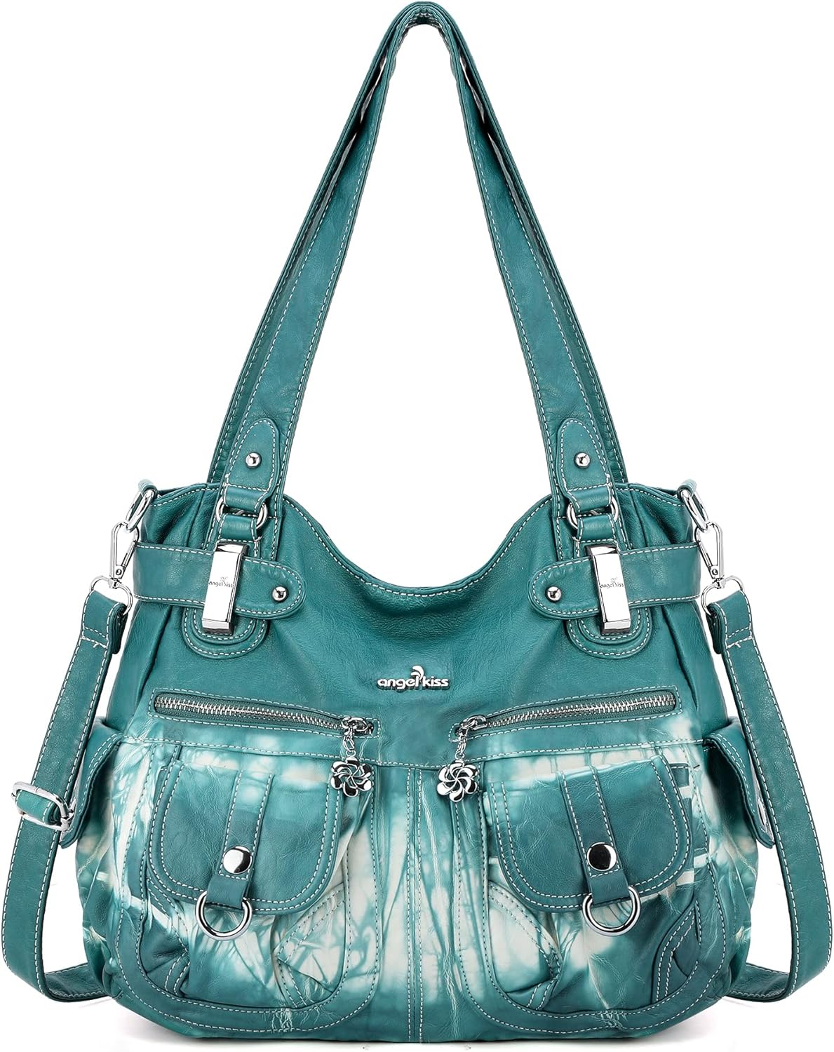 Stylish Large Double Zipper Handbag for Everyday Use