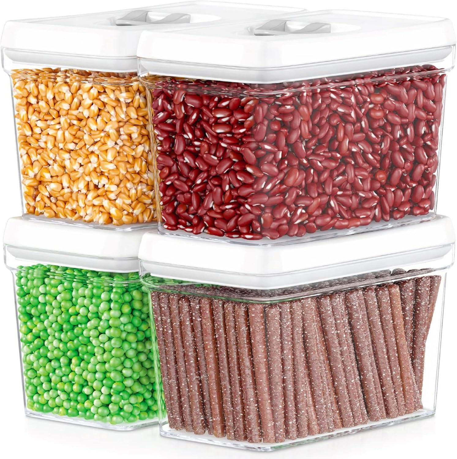 Airtight Food Storage Containers Set for Kitchen Organization