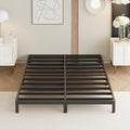 9 Inch Queen Bed Frame Rounded Corner Legs No Box Spring Needed