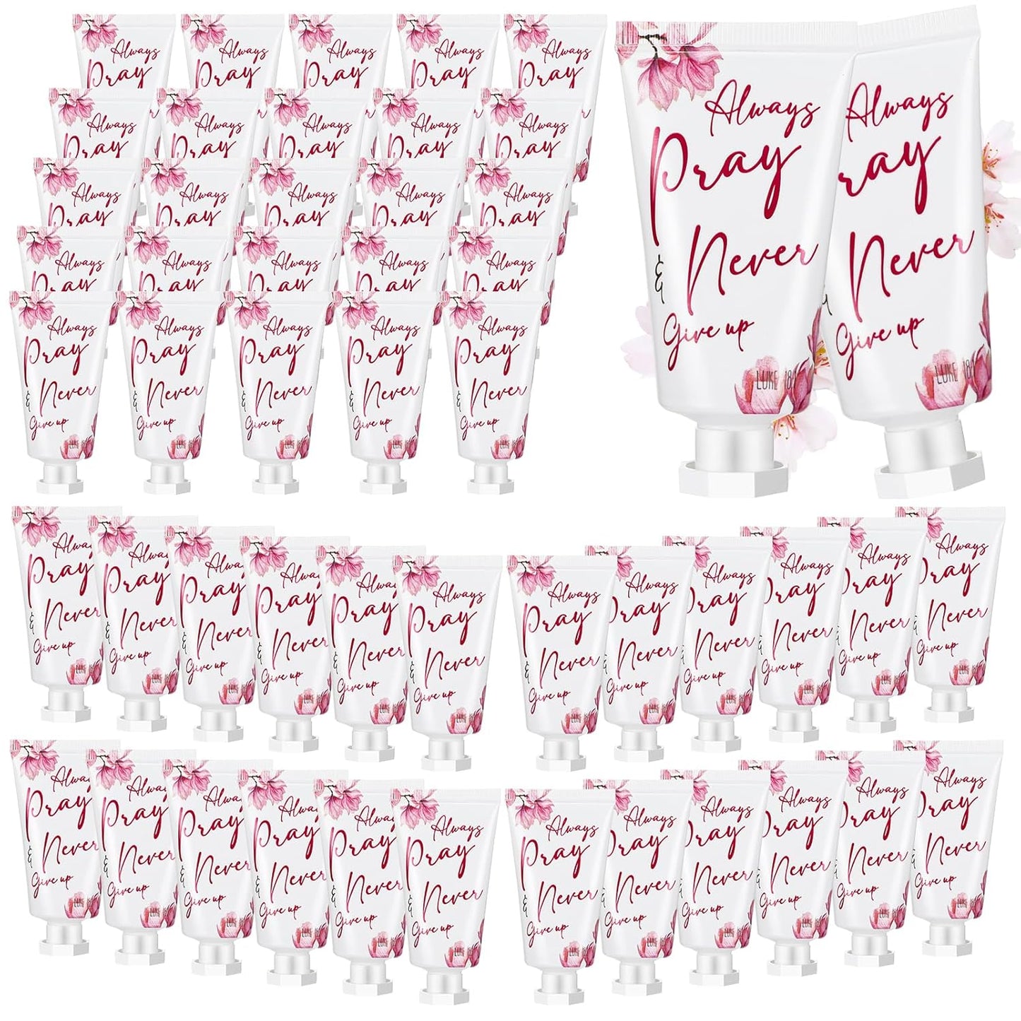 50 Pack Christian Hand Lotion Bulk Gifts for Women and More