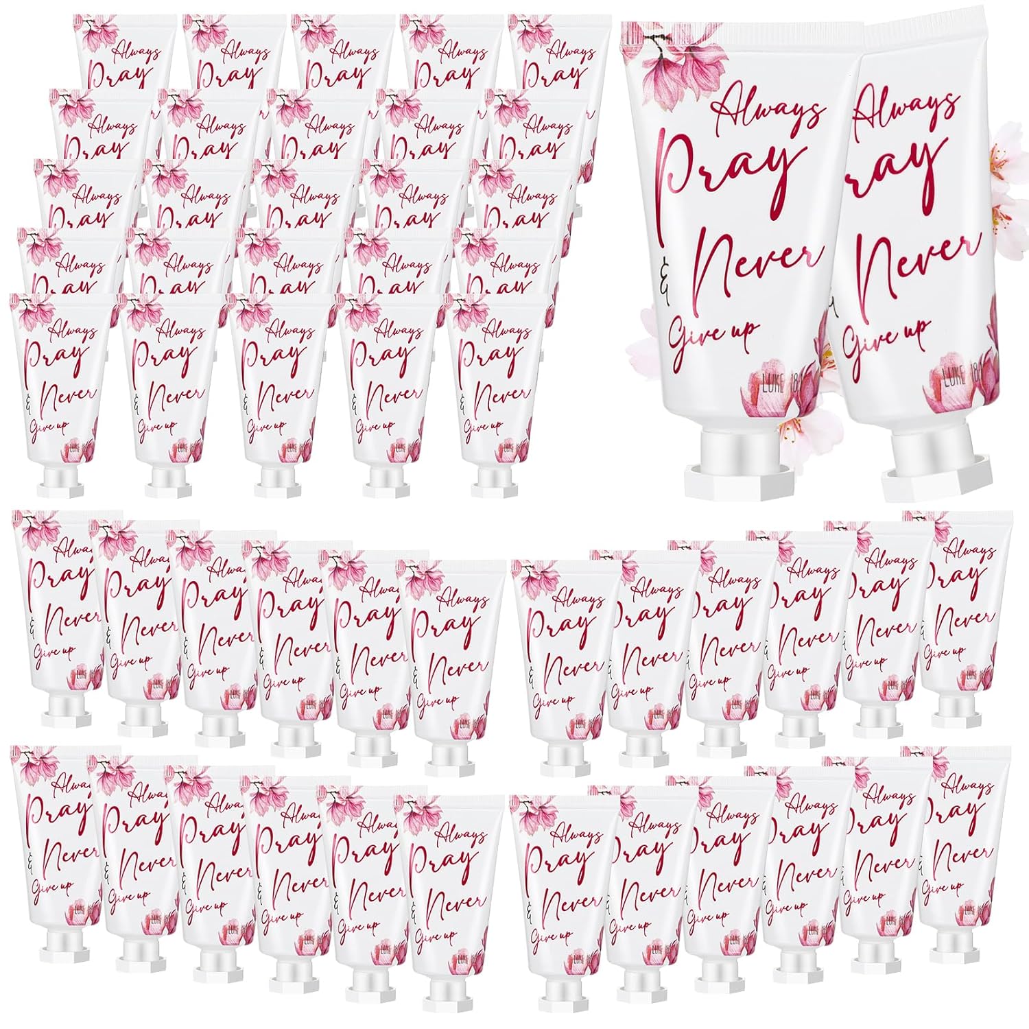 50 Pack Christian Hand Lotion Bulk Gifts for Women and More
