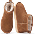 Genuine Suede Ankle Boots for Women - Water Resistant (Style 8HMC)
