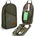 Wealers Camp Kitchen Utensil Set - Portable & Compact for Outdoor Cooking