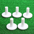 5-Pack Golf Rubber Tees for Precision Practice