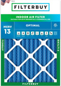 Filterbuy 20x22x2 Air Filter MERV 13 - Smoke & Allergy Defense
