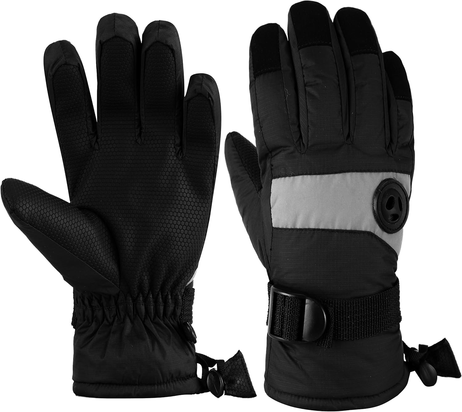 Highloong Kids Waterproof Ski Gloves - Warm & Durable