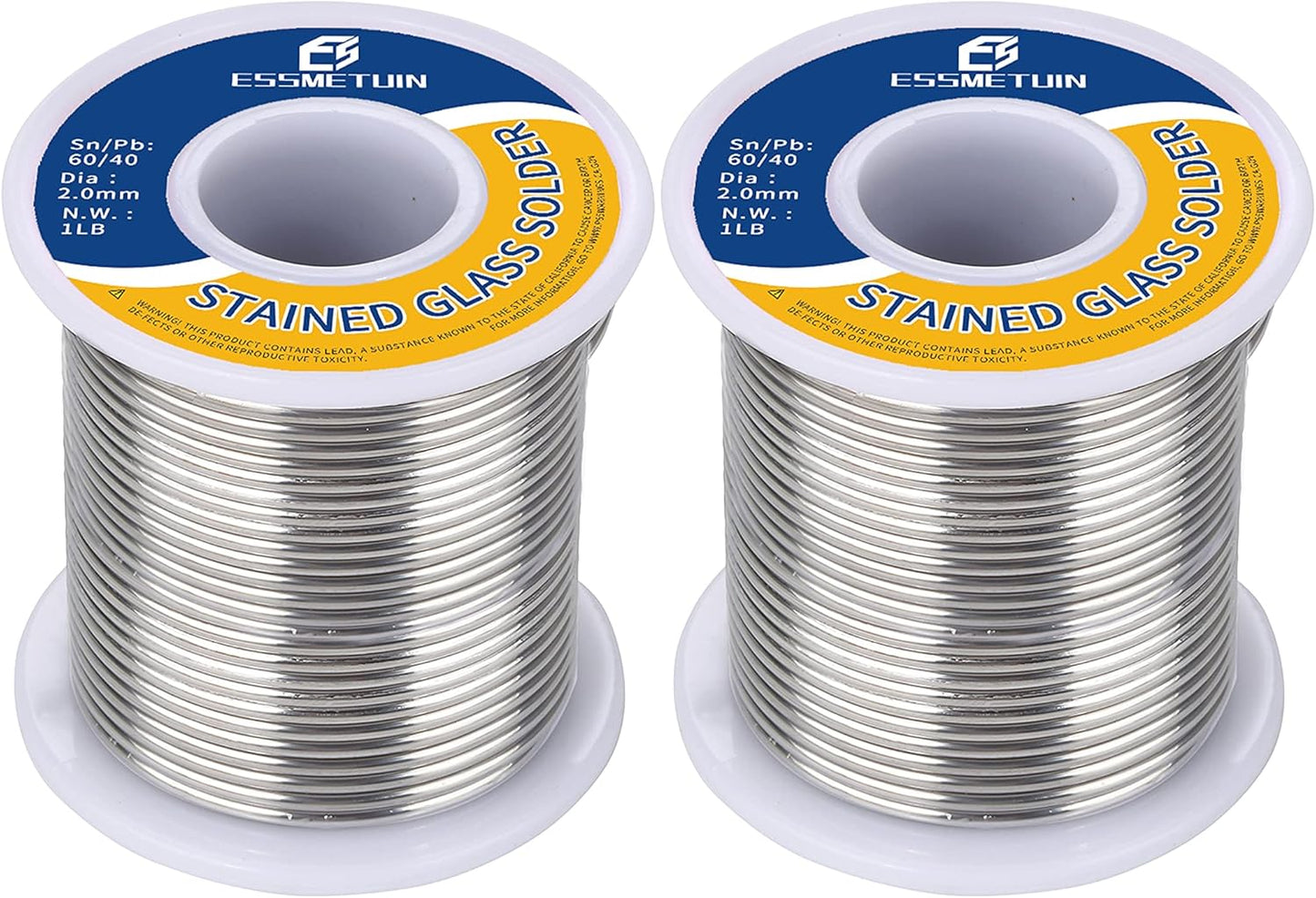 Tin Lead Solder Wire for Stained Glass and Crafts 2.0MM