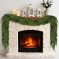 9FT Artificial Norfolk Pine Garland - Real Touch Christmas Greenery