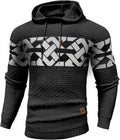 Zaitun Men's Slim Fit Pullover Hoodie with Adjustable Hood