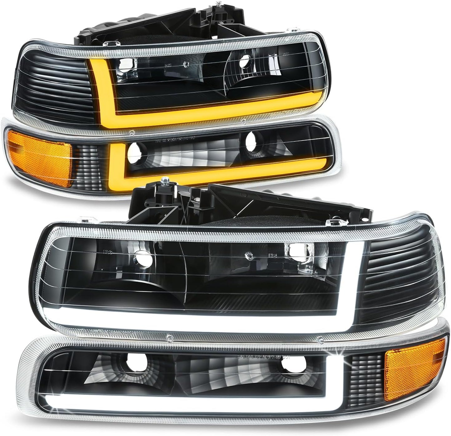 Auto Dynasty Switchback Sequential LED Headlights for Chevy Trucks