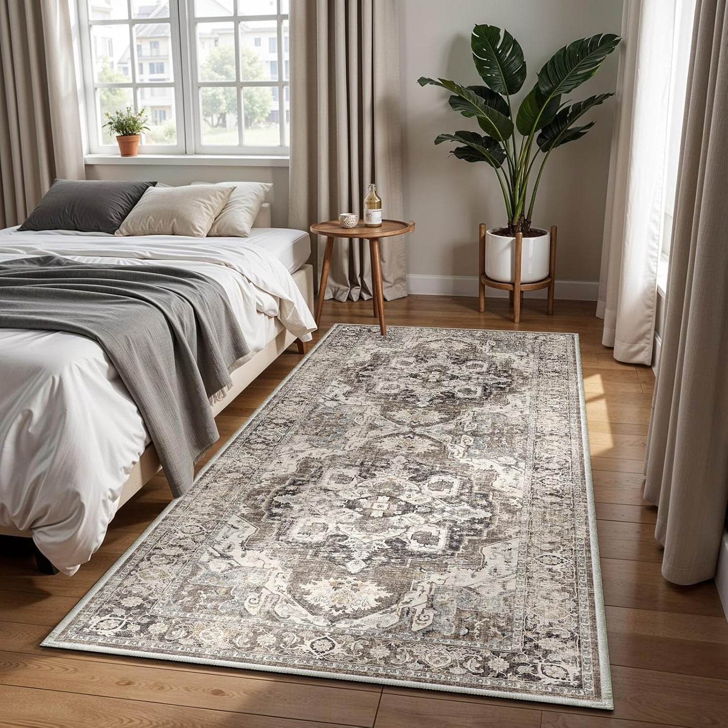 YOUFORTONG 3x6 Washable Kitchen Runner: Soft Non Slip Mat