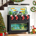 40-50 Gallon Aquarium Stand with Cabinet and Power Outlets - Sturdy