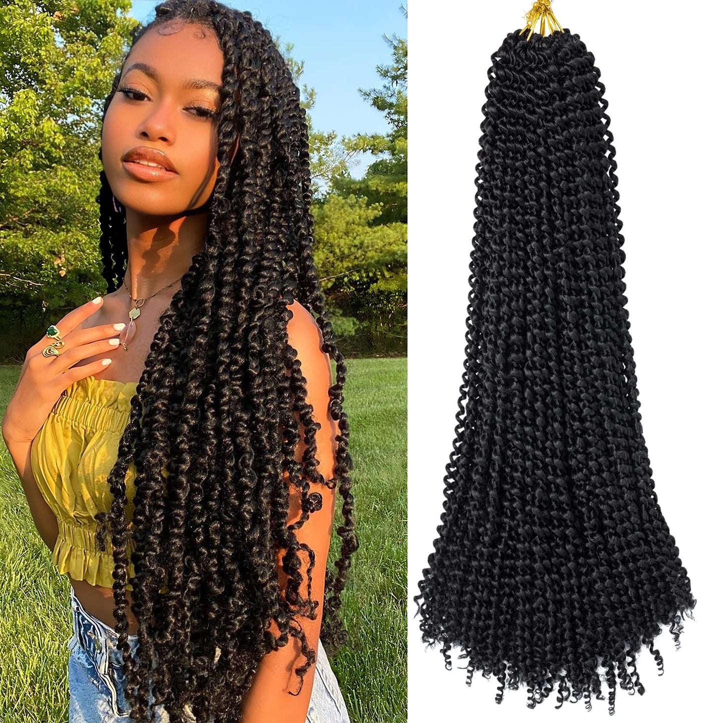 Ubeleco Passion Twist Hair 30 Inch Crochet Hair Extensions Review