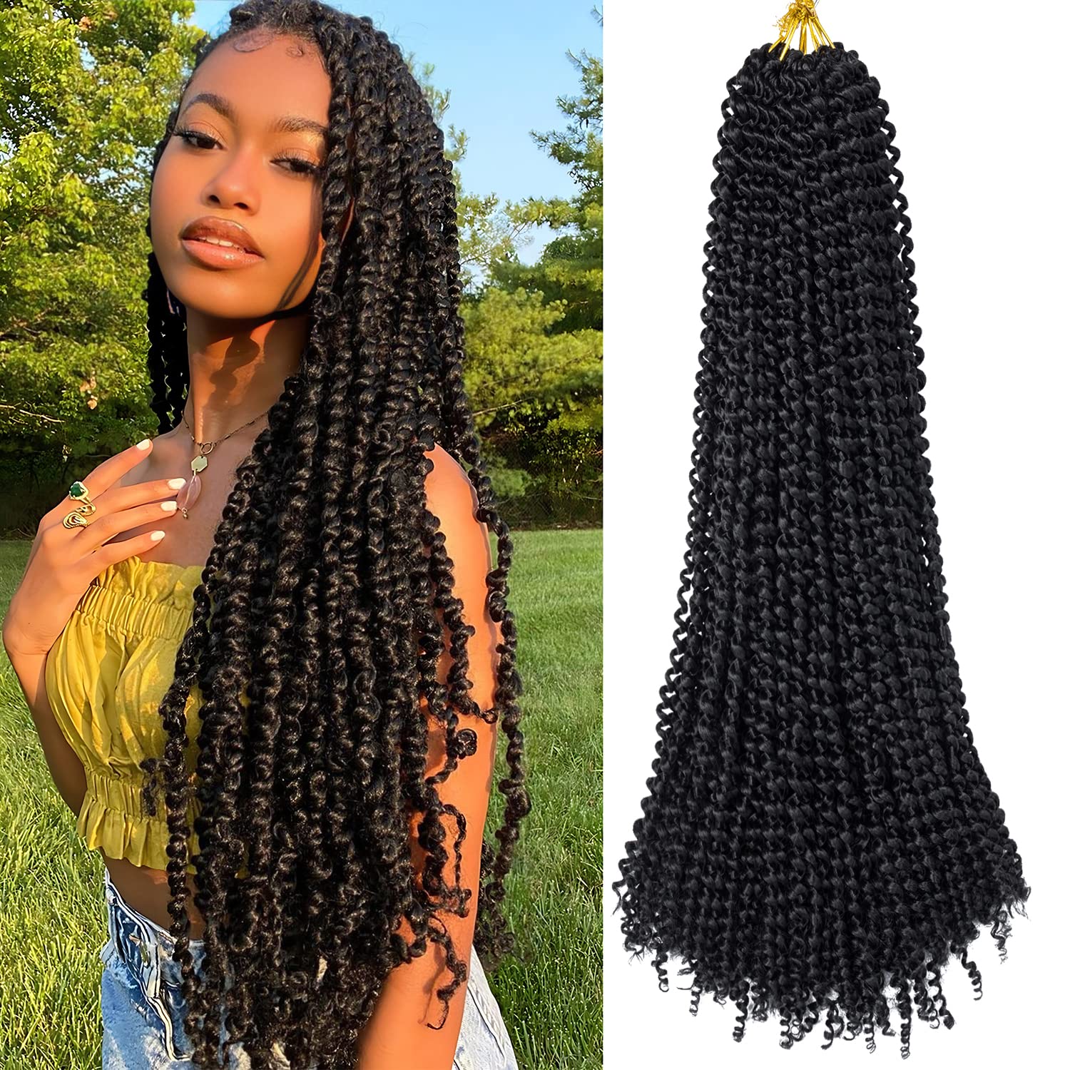 Ubeleco Passion Twist Hair 30 Inch Crochet Hair Extensions Review