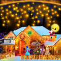 33ft 400 LED Christmas String Lights with 75 Drops - Warm White