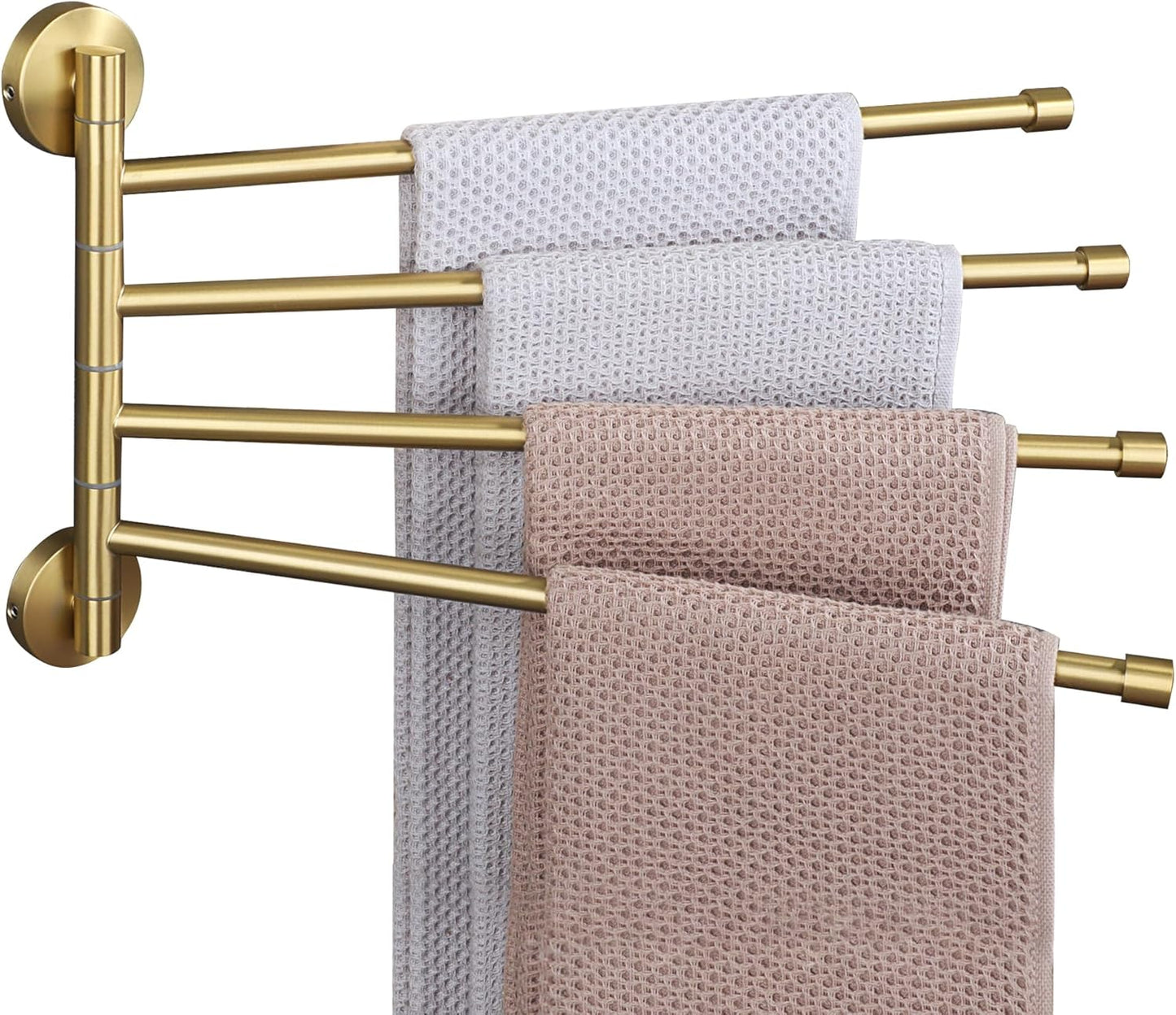 Alise Swing Out Towel Rack for Space Saving Bathroom Use