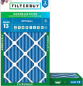 Filterbuy 16x24x2 Air Filter MERV 13 Optimal Smoke & Allergy Defense