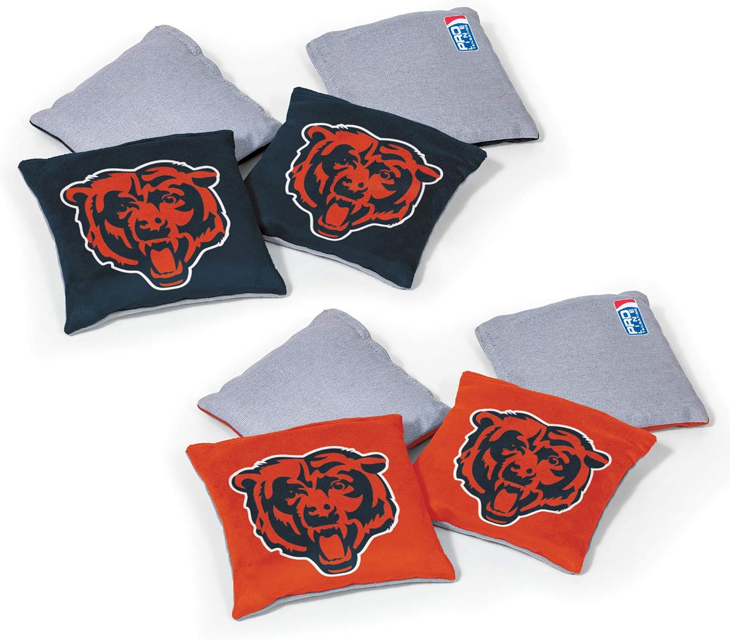 NFL Pro Football Dual Sided Bean Bags for Cornhole Fun