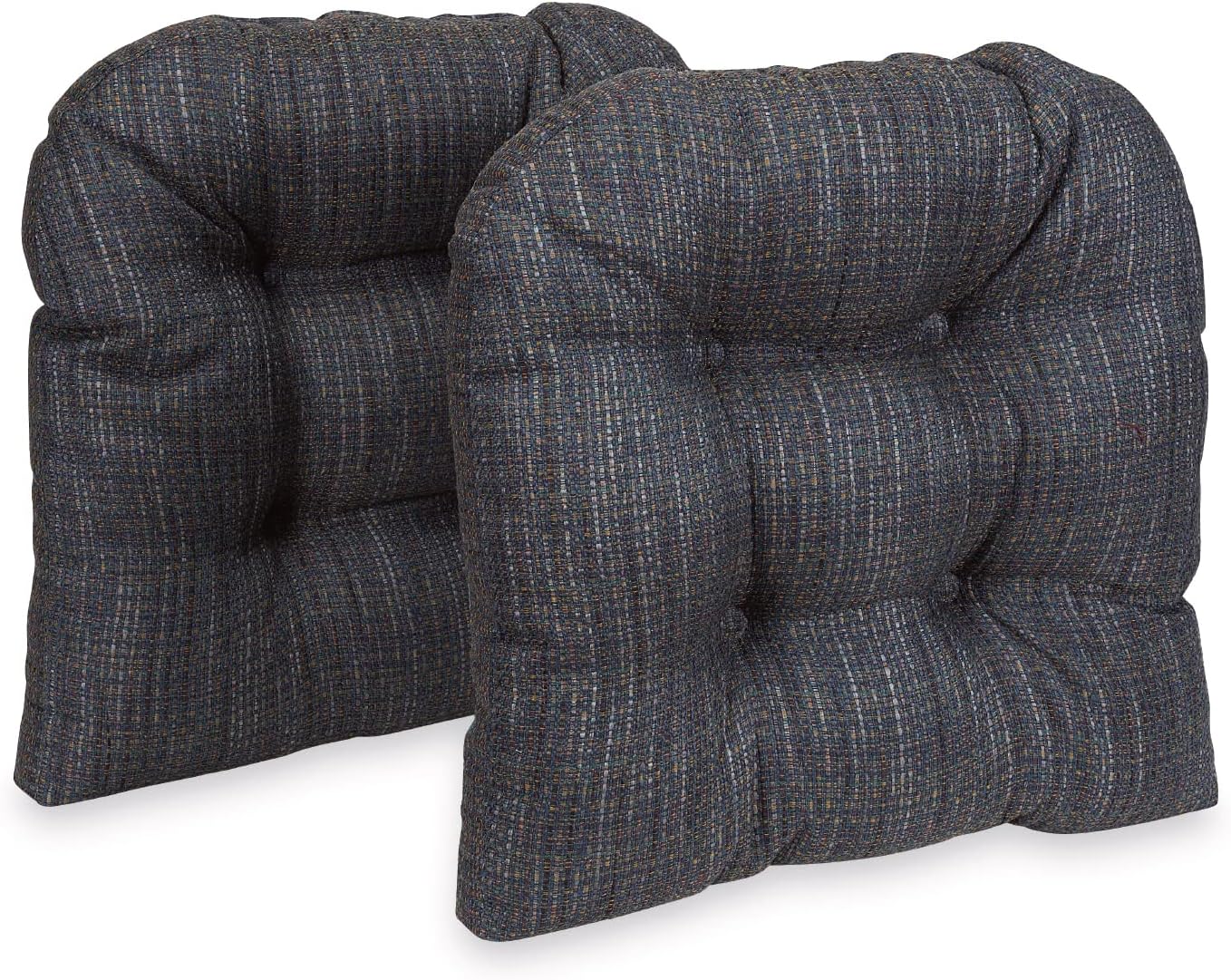Klear Vu Gripper Overstuffed Non-Slip Dining Chair Cushions