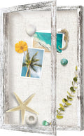 FrameWorks 12x18 Deep Shadow Box Frame - Distressed White