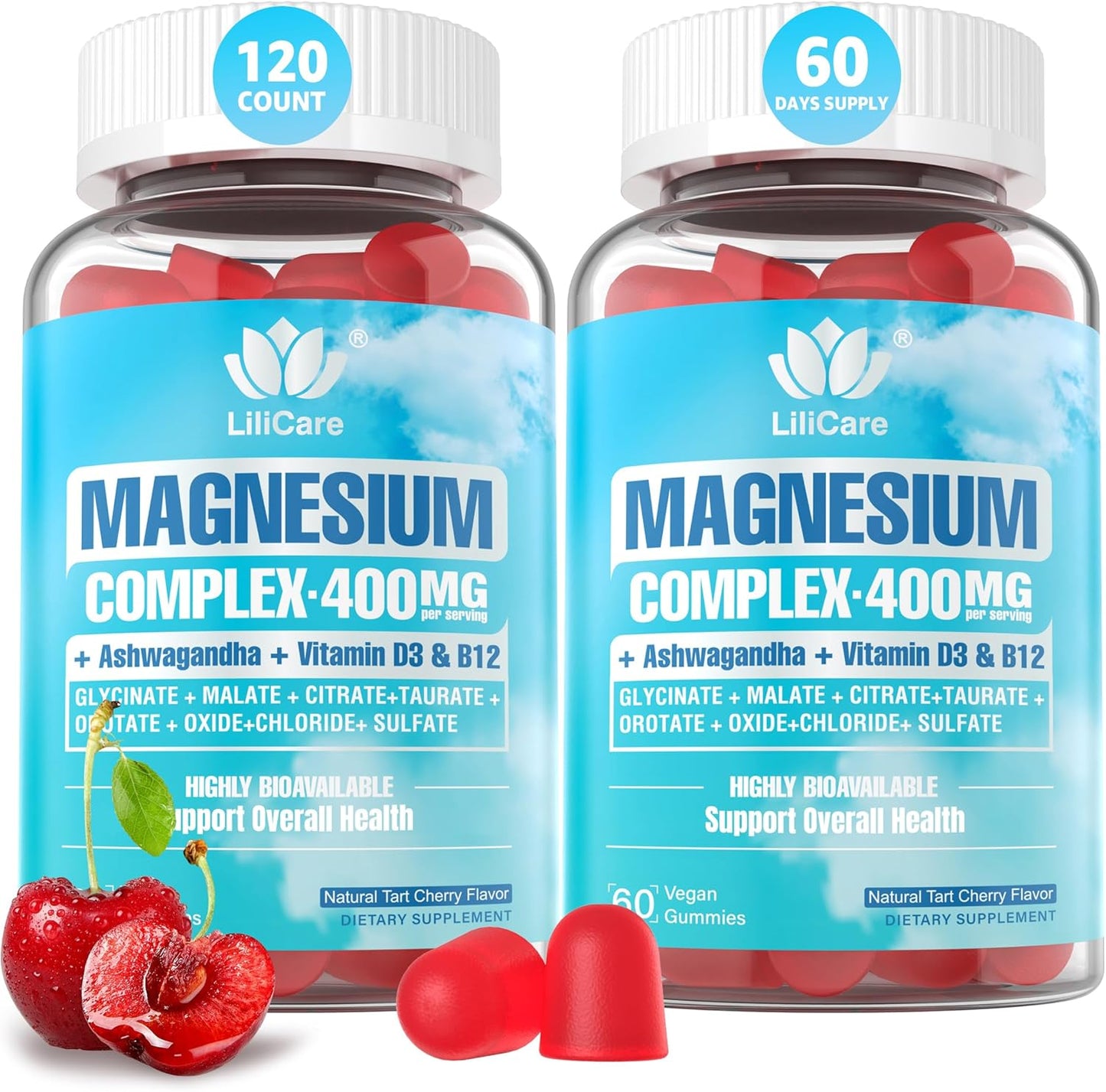 Sugar Free Magnesium Gummies for Relaxation and Better Sleep