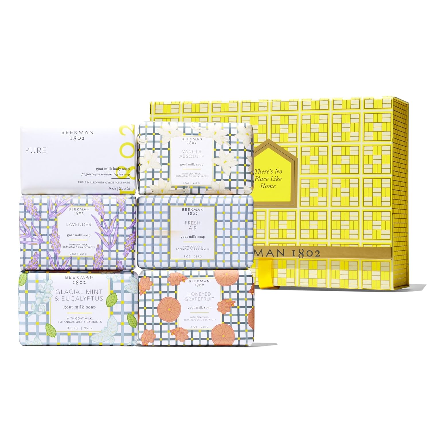 Beekman 1802 Goat Milk Bar Soap Gift Set for Sensitive Skin