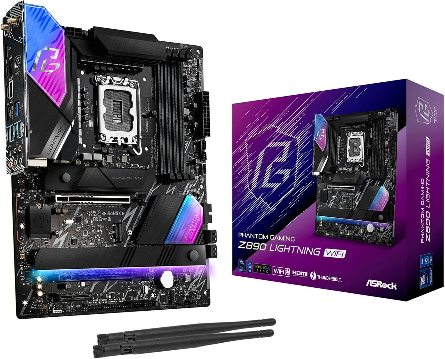 ASRock Intel Core Ultra Z890 Lightning WiFi 7 Motherboard Review