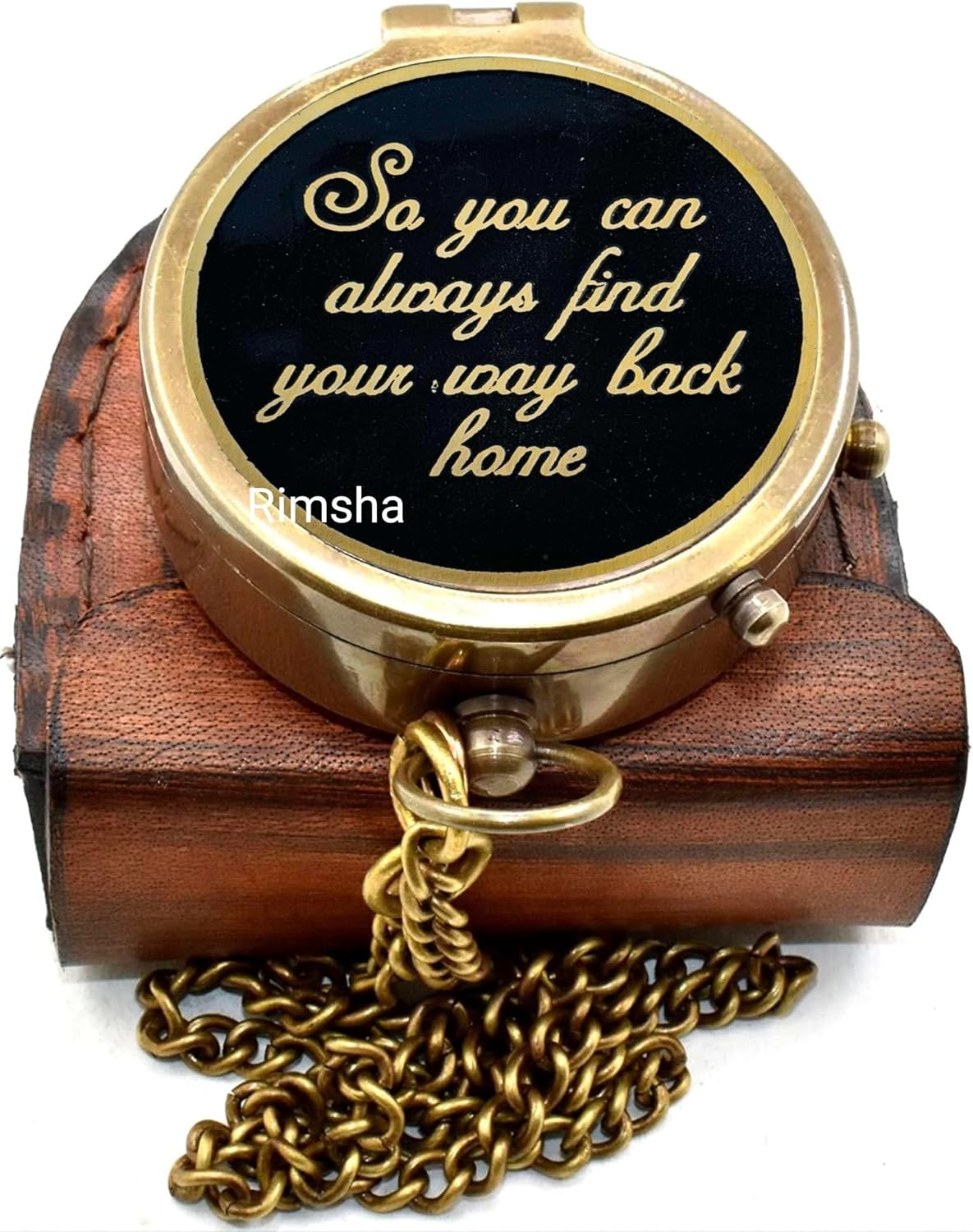 Rimsha Antique Pocket Compass: Find Your Way Home
