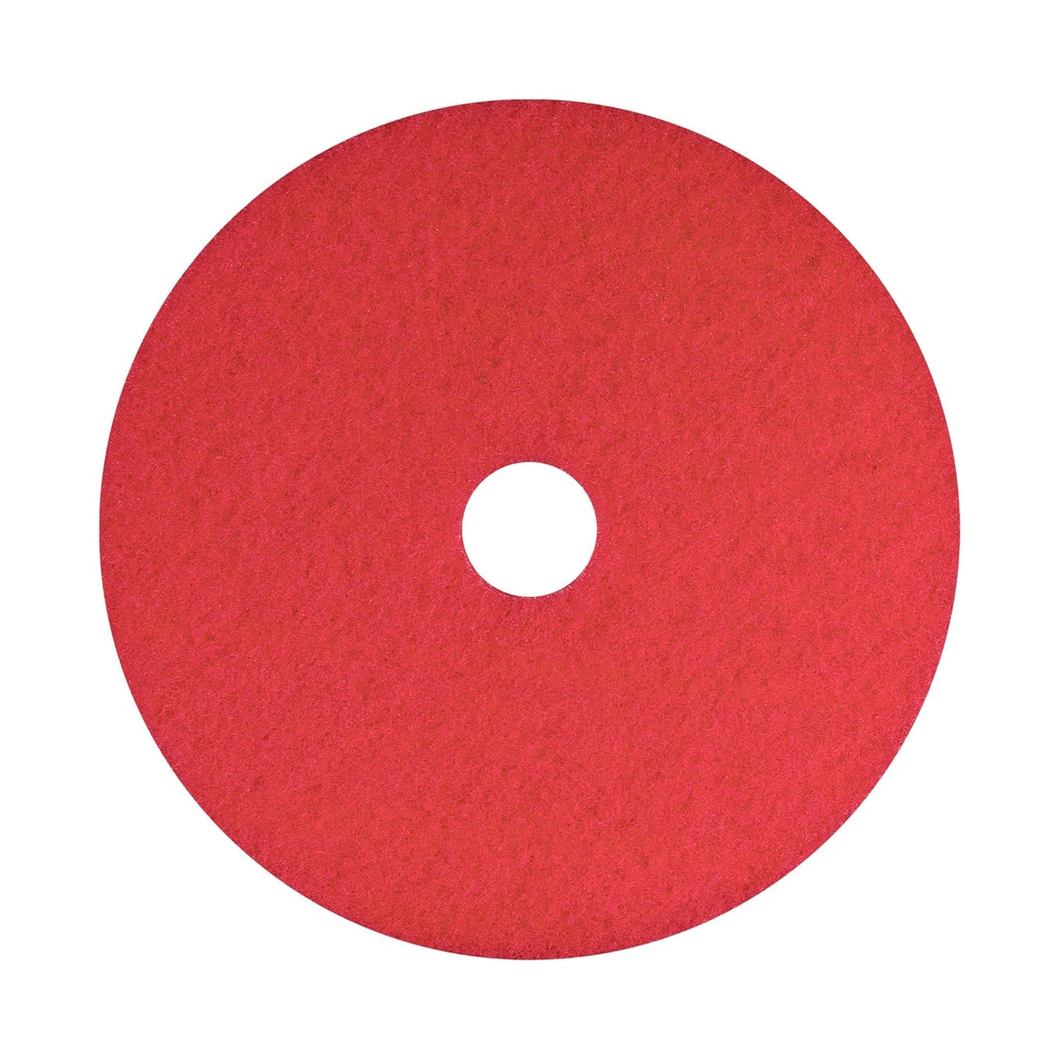 Americo Red Buffer Floor Pad for Light Cleaning and Buffing