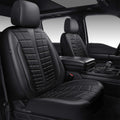 CAR PASS 3D Air Mesh Seat Covers Front Seats - Breathable Leather Look