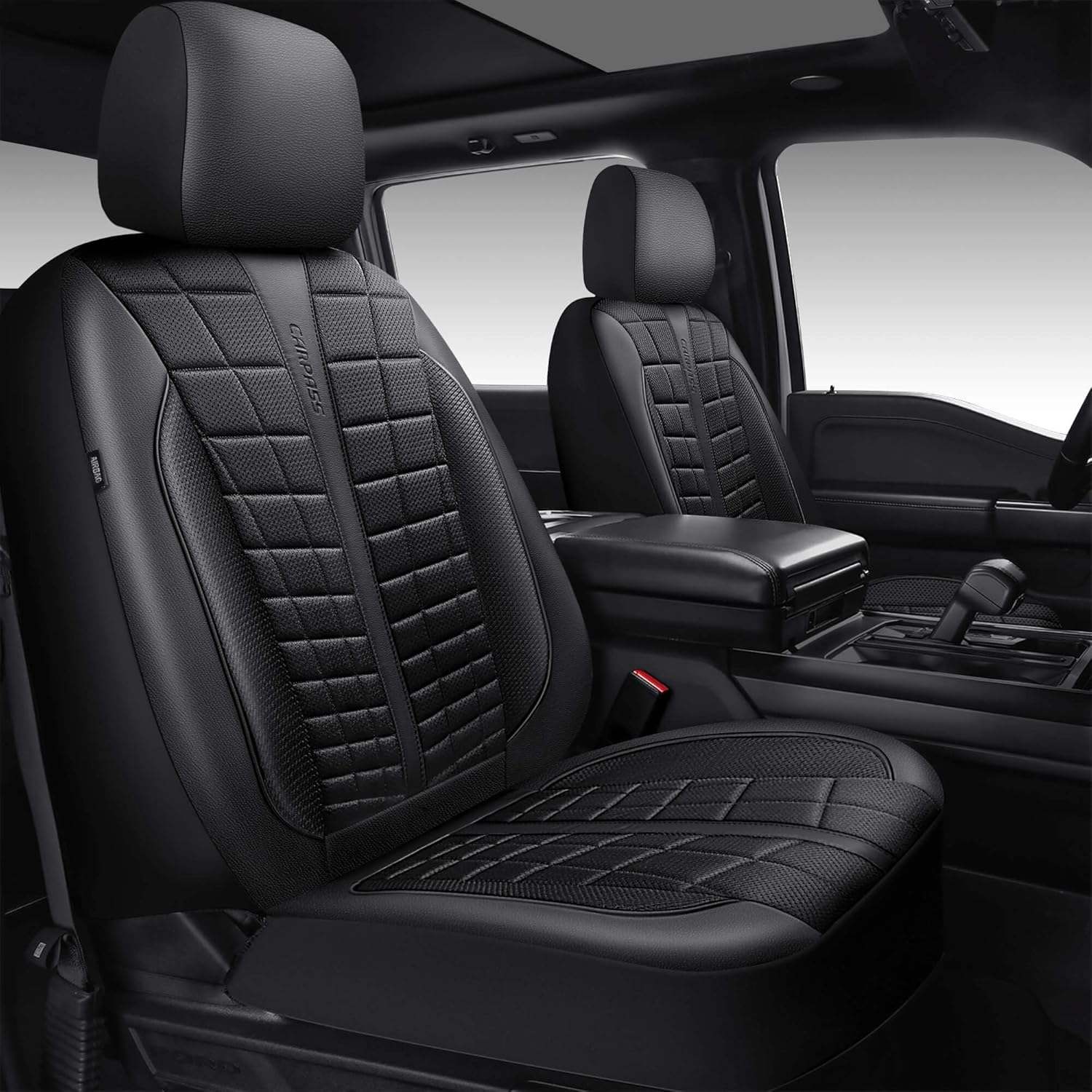 CAR PASS 3D Air Mesh Seat Covers for Comfortable Driving