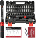 51Pcs Bike Torque Wrench Set 1/4 in Drive - Precision Click Tool