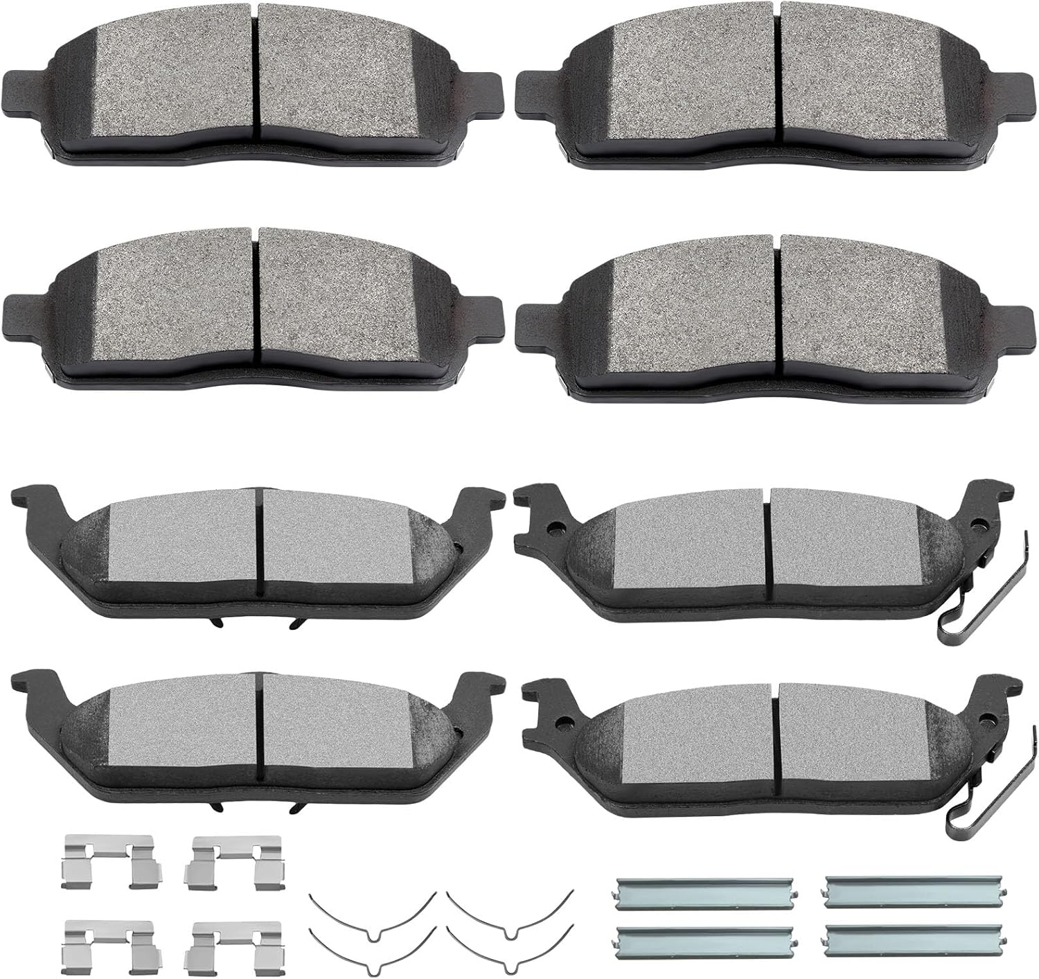 SCITOO D1083 D1012 Brake Pads for Ford F-150 and Lincoln LT
