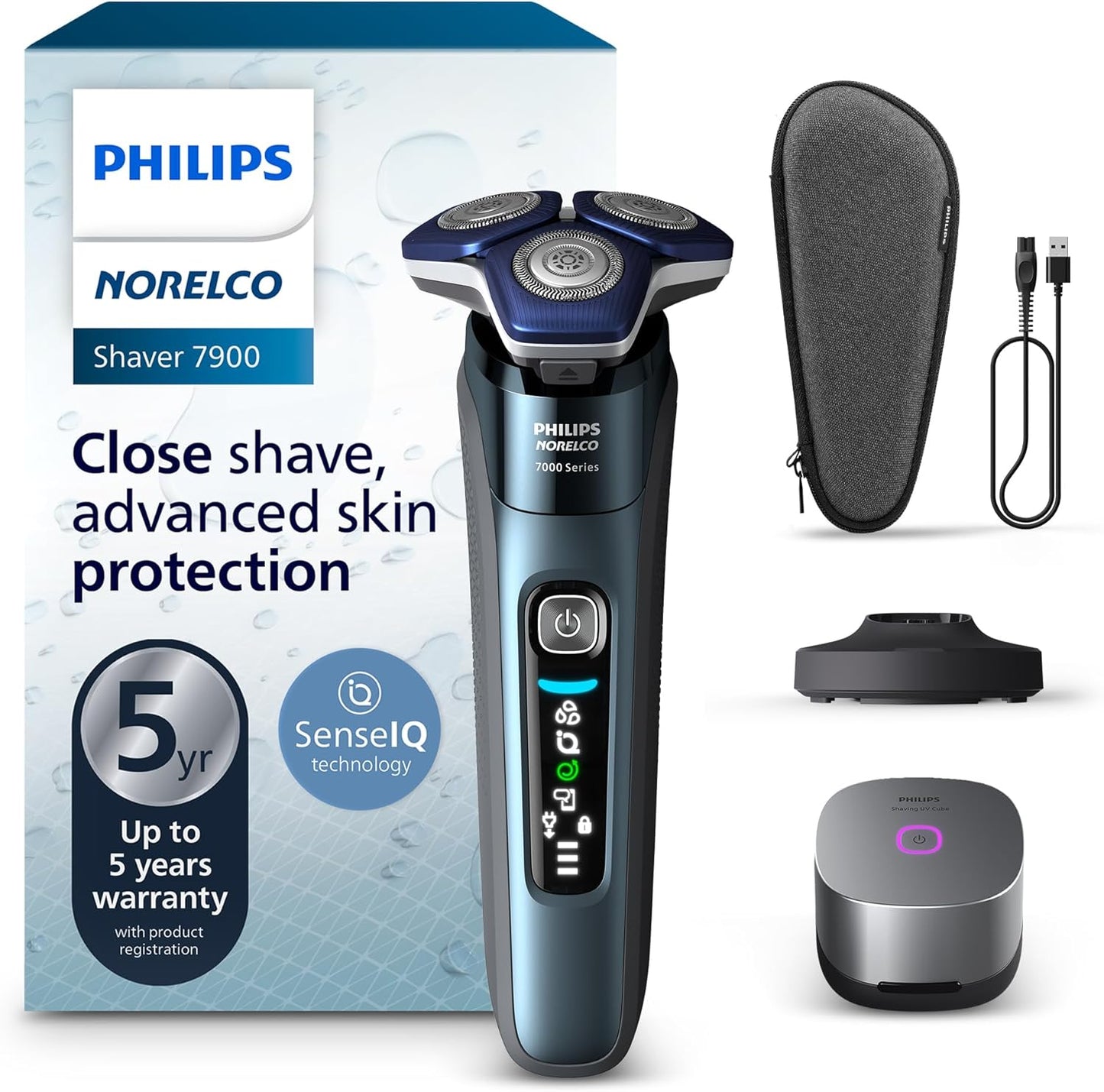 Philips Norelco Shaver Series 7000 with SenseIQ Technology