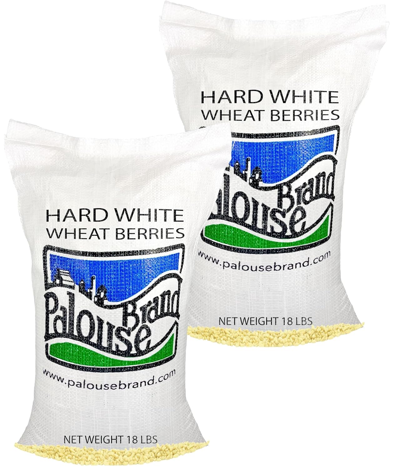 Palouse Brand Hard White Wheat Berries - Non-GMO & Kosher