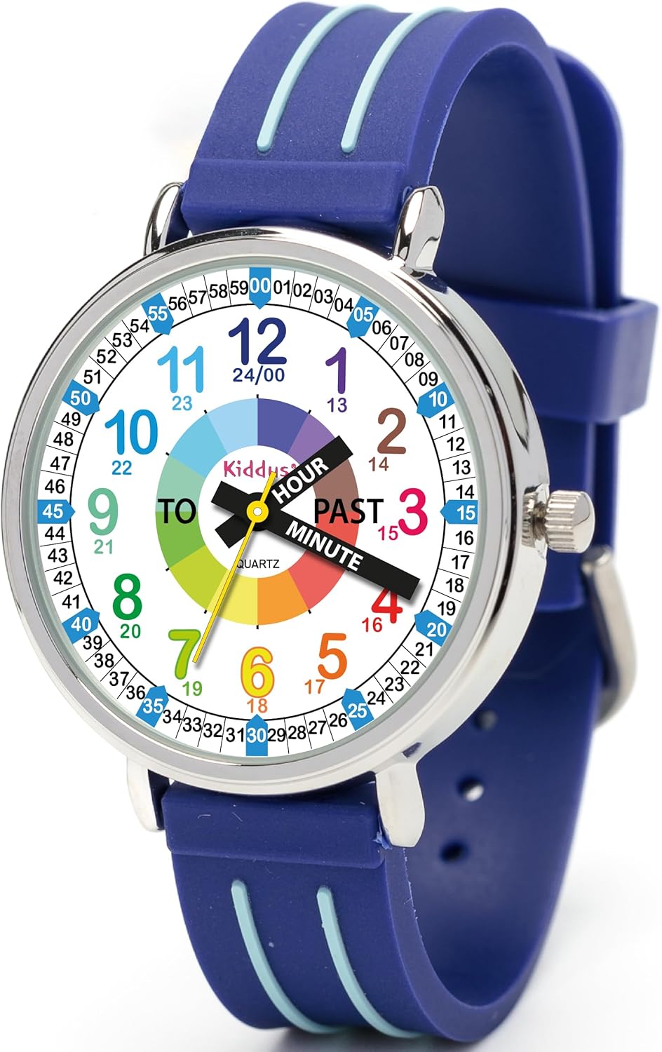 Kiddus Time Teacher Watch: Easy Learning for Ages 5-12!