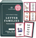 750 Phonics Words Learn to Read Flashcards - 3-Step Reading System