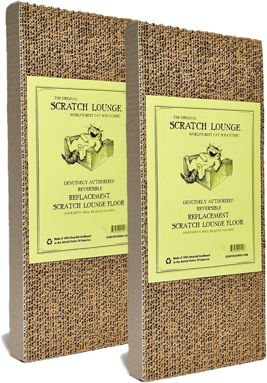 Cardboard Floor Refill for XL 13x22 Cat Scratchers - Durable
